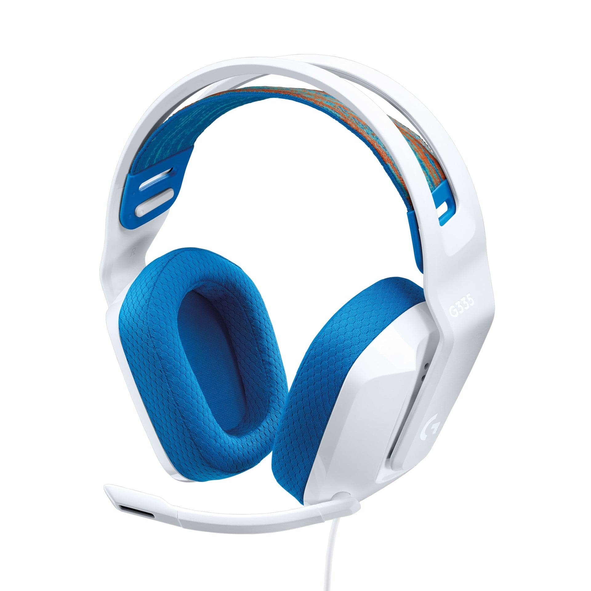 Logitech G335 Wired Gaming Headset Hvid