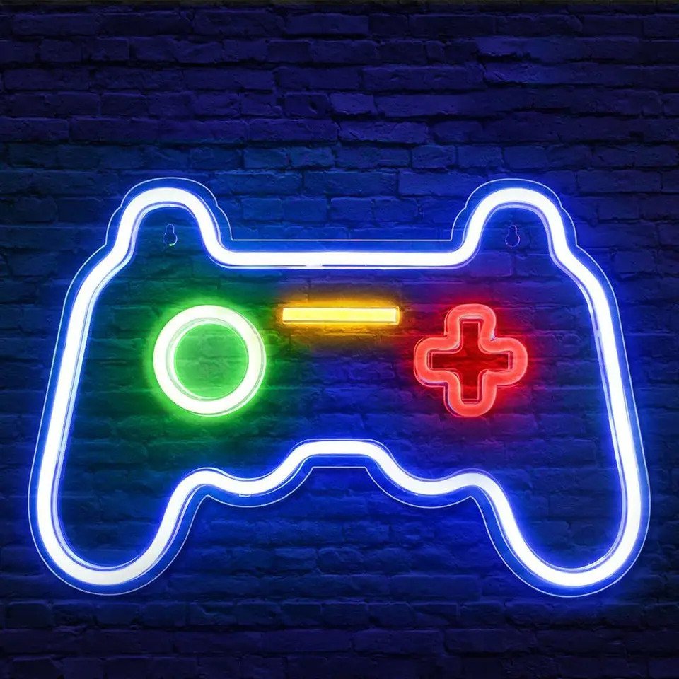 Mecharite Controller Led Neon Skilt Blå