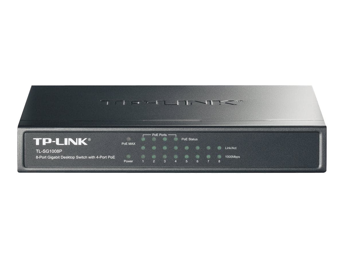 Tp-link Tl-sg1008p Switch  -porte Gigabit  Poe