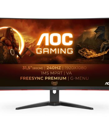 Aoc Gaming C32g2ze Bk 32 1920   1080 Hdmi Displayport 240hz Skærm Geekd Dk