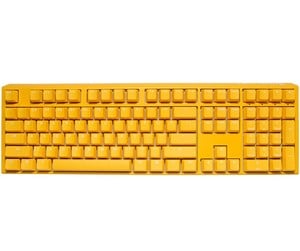 Ducky One   Yellow Ducky Fullsize Cherry Red