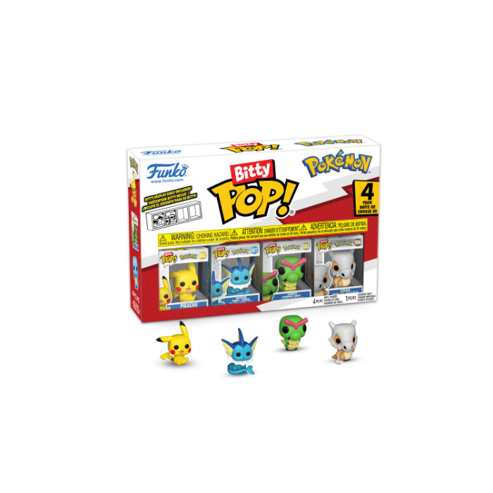 Funko Pop  Bitty Pop 4pk Pokemon Pikachu  81132  Merchandise Geekd Dk