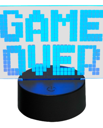 Mecharite 3d Lampe Game Over