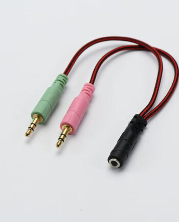 Mecharite   -    Lydadapter Jack Splitter Lyd Adapter Geekd Dk