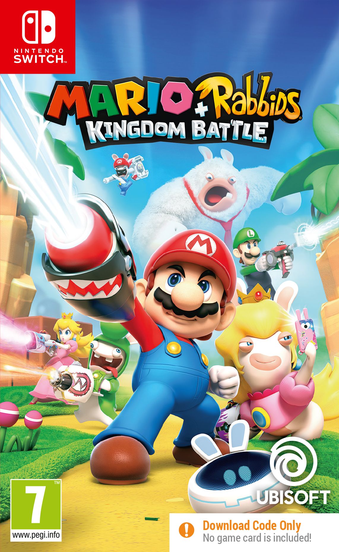 Mario   Rabbids Kingdom Battle  Code In Box   Nintendo Switch