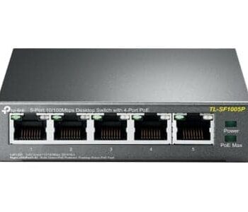 Tp-link Tl-sf1005p Switch  -porte 10 100  Poe
