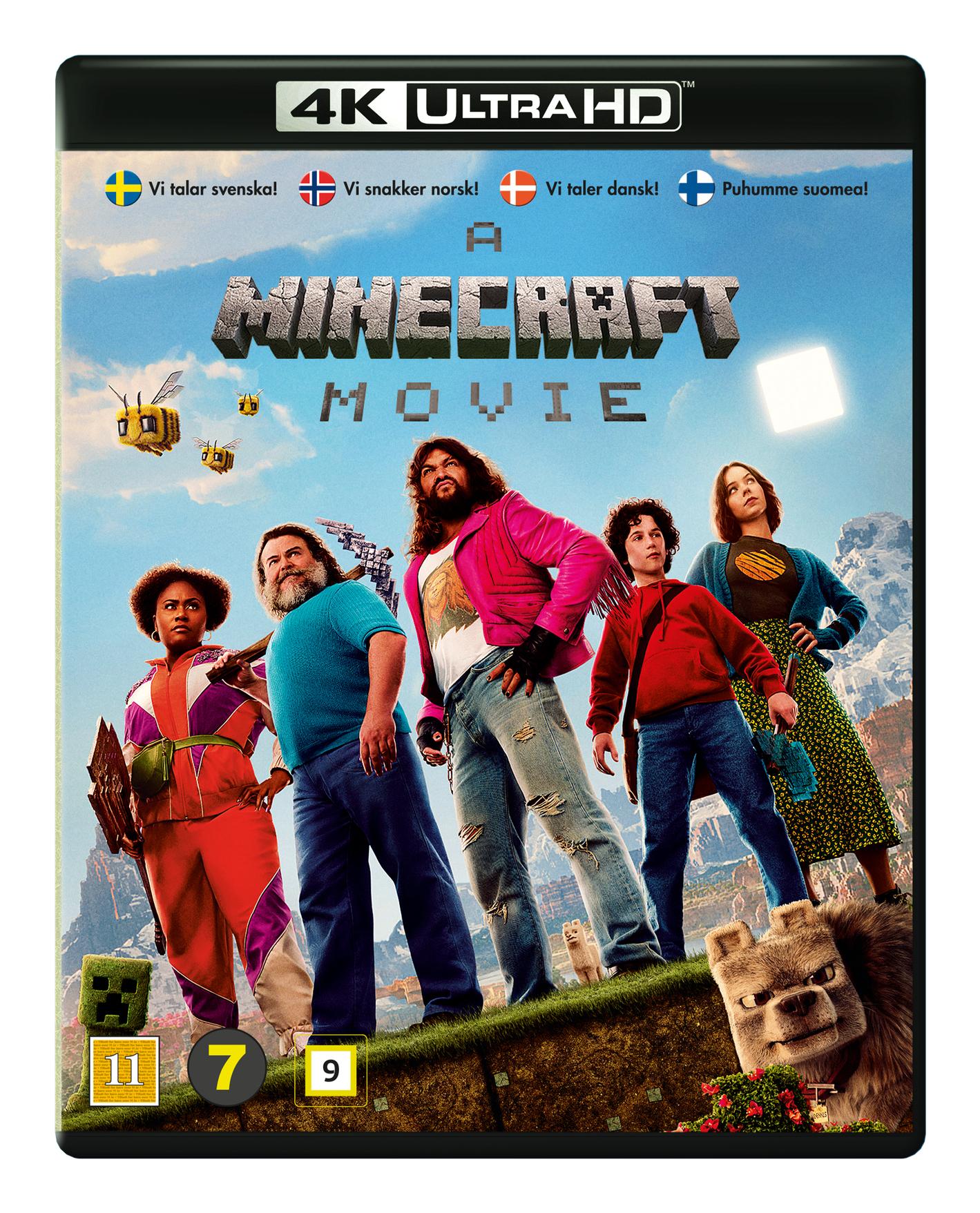 Minecraft Movie 4k Blu-ray
