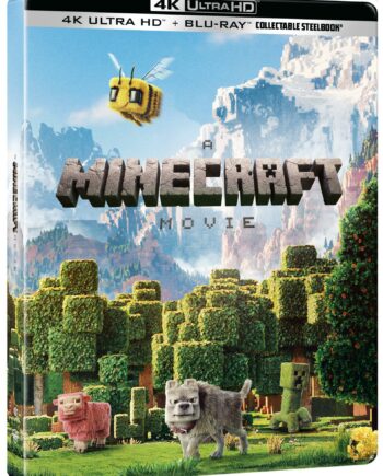 Minecraft Movie 4k Blu-ray Steelbook