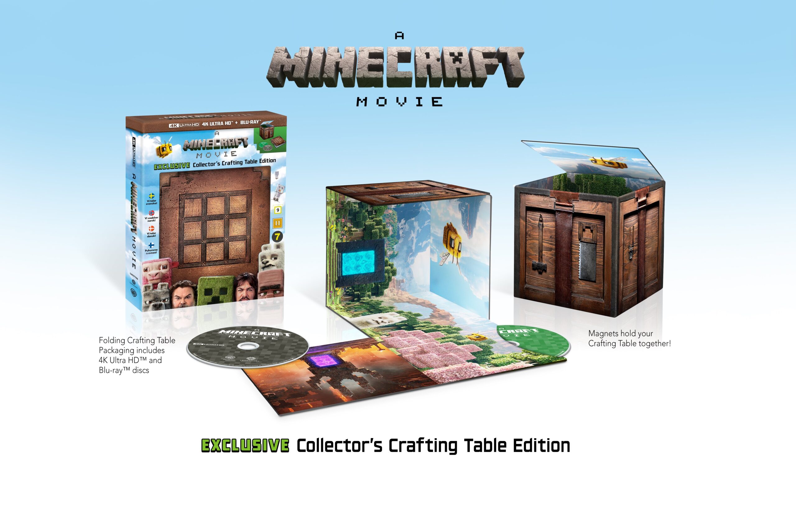 Minecraft Movie The Minecraft Cube Edition