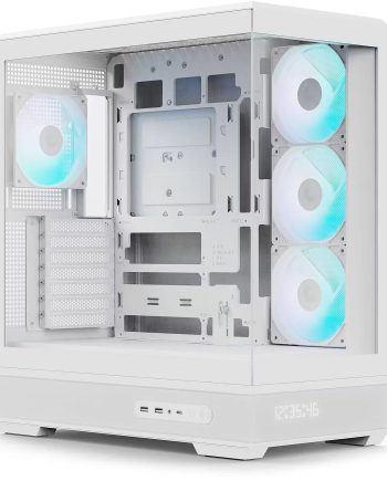 Aerocool P500b Digi  Mid-tower Case  White Kabinet Geekd Dk