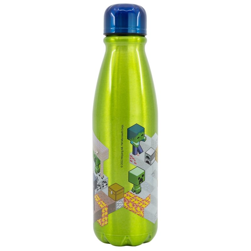 Aluminium Drikkeflaske 600 Ml Minecraft Tema