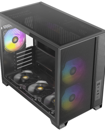 Antec Flux   Mid Tower Matx Case Kabinet Geekd Dk