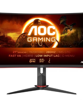 Aoc Gaming C27g2z3 Bk 27 1920   1080  Full Hd  Hdmi Displayport 280hz