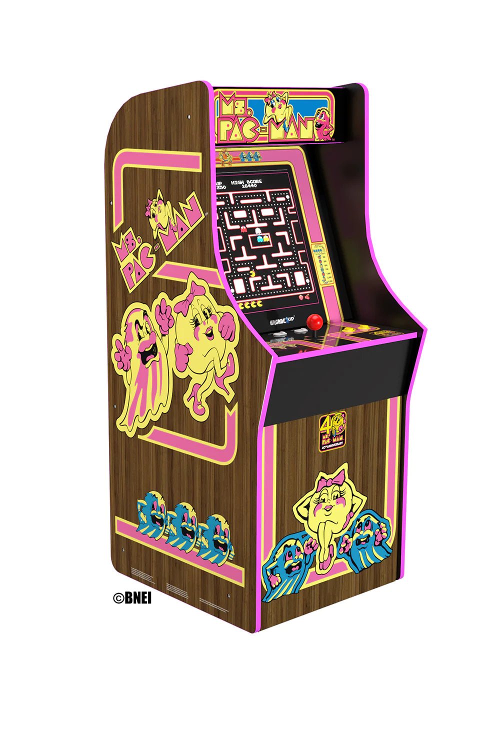 Arcade Up Ms Pac-man 40th Anniversary Arcade Machine
