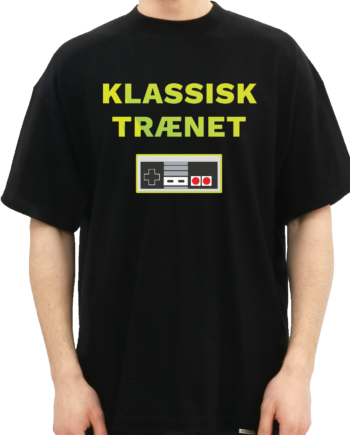 Arkaden Klassisk Trænet Tee   Sort    -