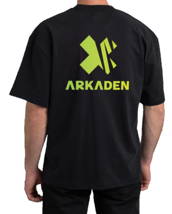 Arkaden Logo Tee   Sort    -