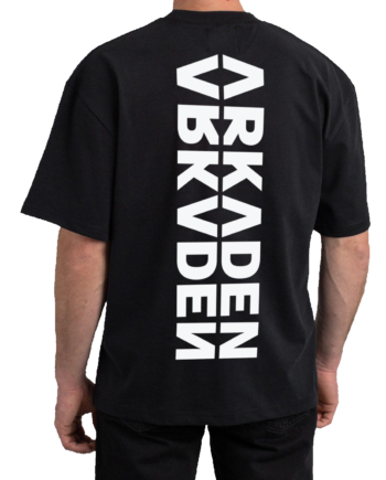 Arkaden Mirror Tee   Sort    -