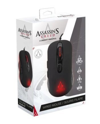 Assassin   Creed Gaming Mus 3600 Dpi -led-sort