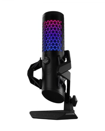 Asus Rog Carnyx Professional Cardioid Condenser Usb Gaming Microphone With Rgb Black