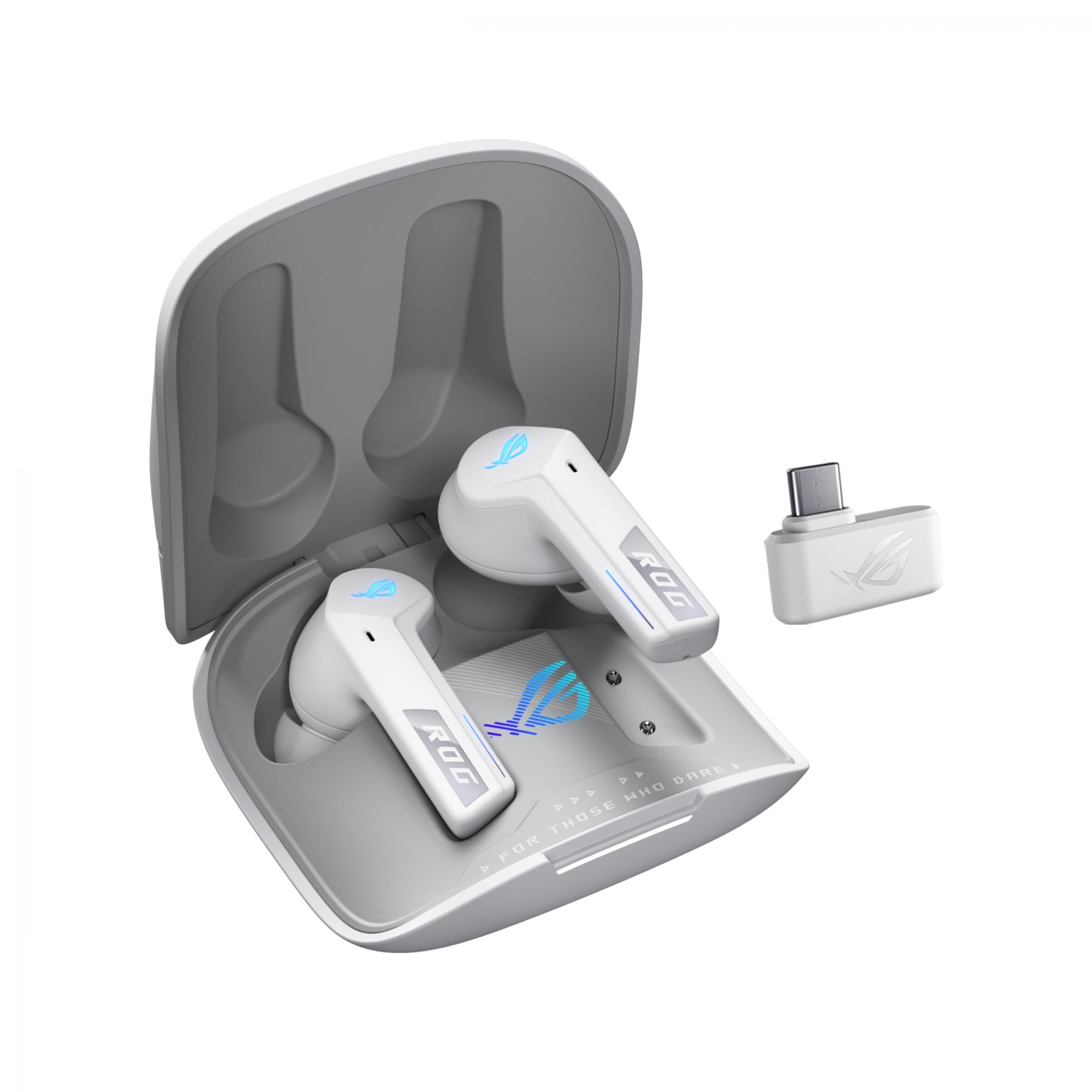 Asus Rog Cetra True Wireless Speednova Headphones Ghz Bluetooth White