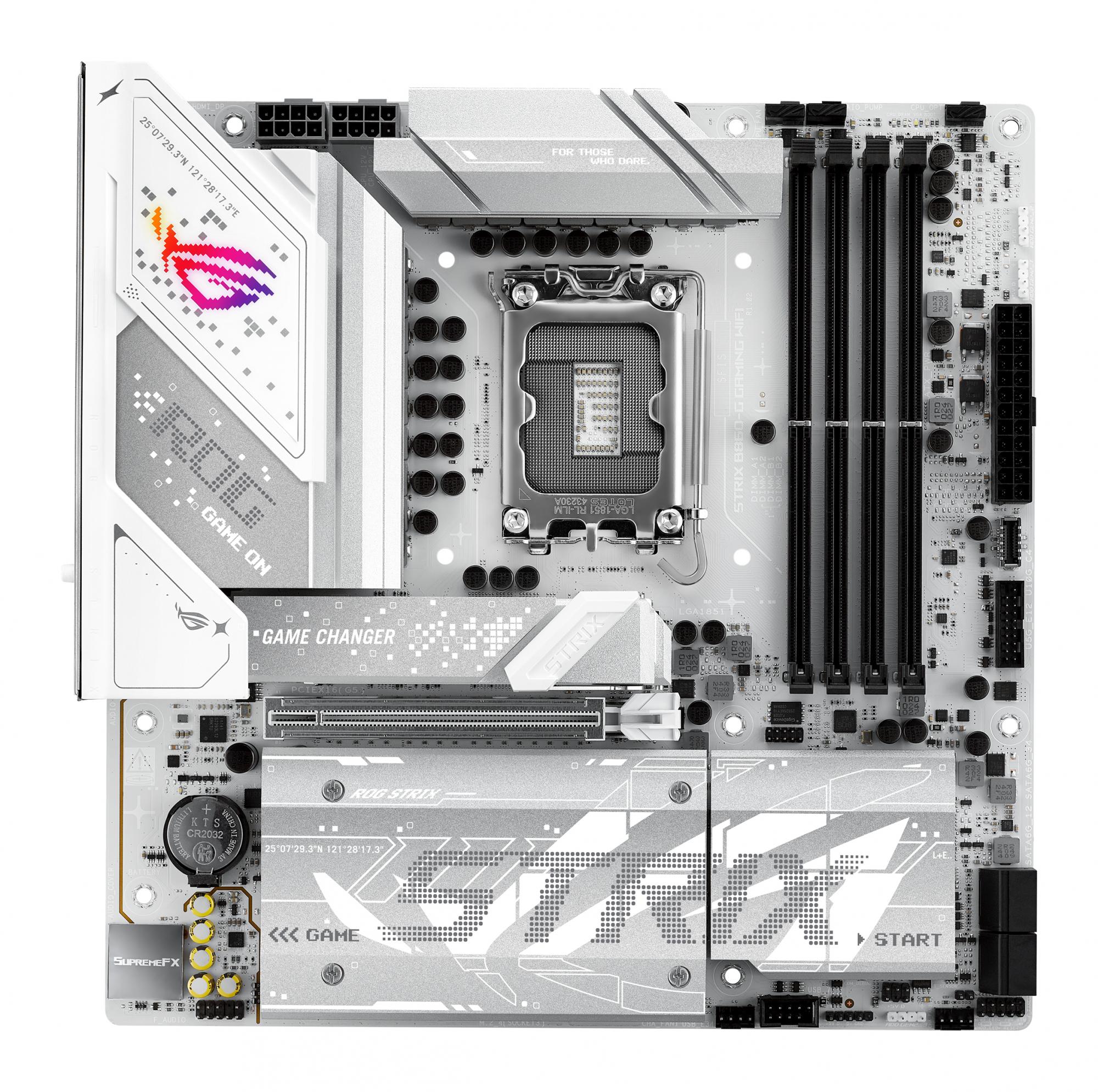 Asus Rog Strix B860- Gaming Wifi Matx B860 Lga 1851 Ddr5