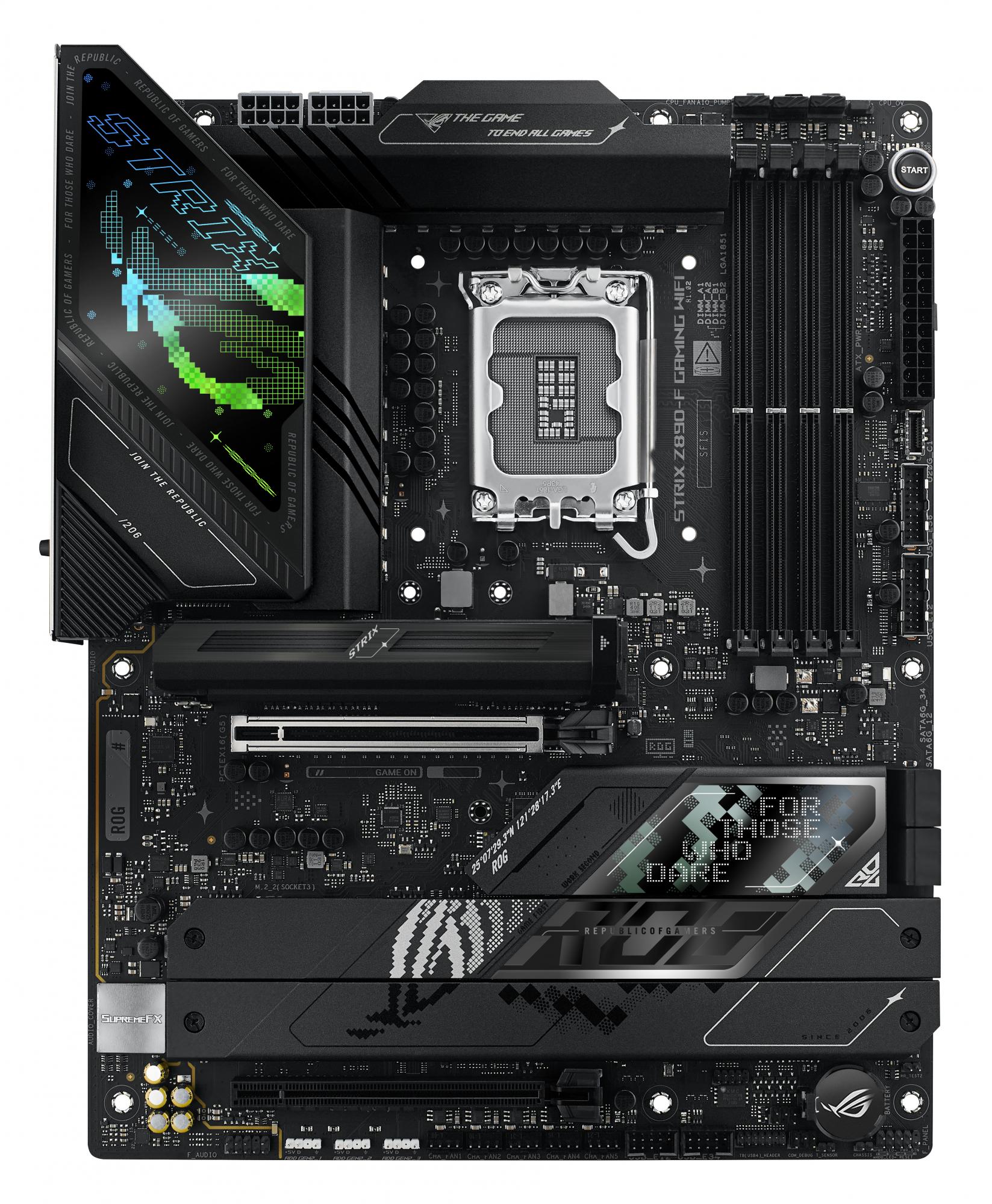 Asus Rog Strix Z890- Gaming Wifi Atx Z890 Lga 1851 Ddr5