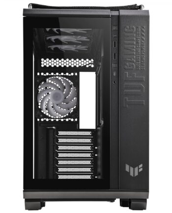 Asus Tuf Gaming Gt502 Plus Tempered Glass Dual Chamber Case Black    4x120mm Pre-installed Argb Fans