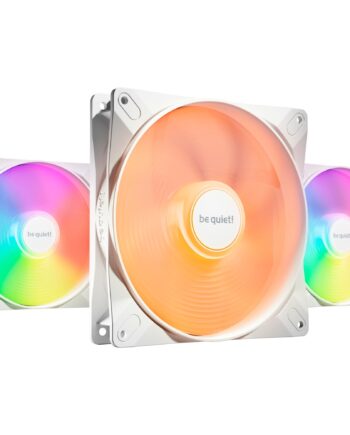 Be Quiet Light Wings Lx 140mm Pwm White Triple Pack  White  Pack Of    140 Mm