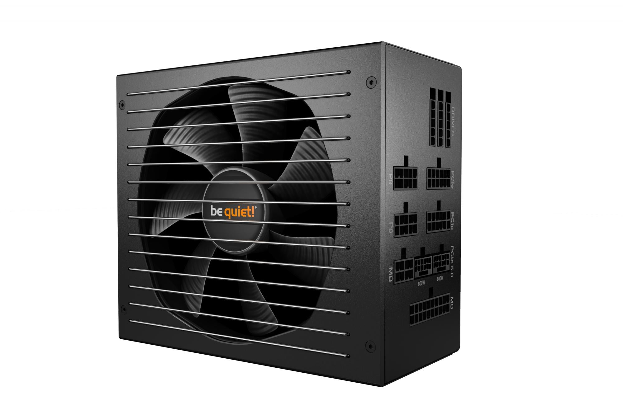Be Quiet Straight Power 12 Platinum 1200w Atx3 Pc Power Supply Black 2x 12vhpwr 4x Pcie Cable Management 1200 Watts