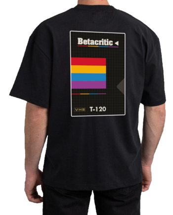 Betacritic Bånd Tee   Sort    -