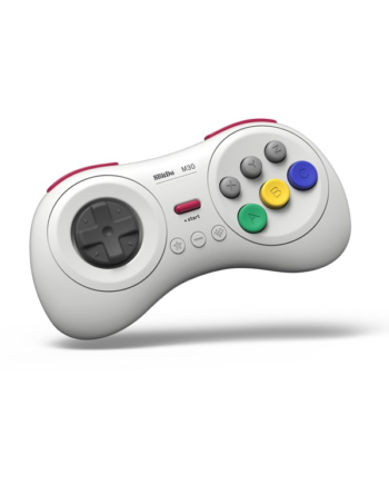 8bitdo M30 Bluetooth Pad Hvid
