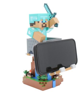 Cable Guys Minecraft: Steve In Diamond Armour