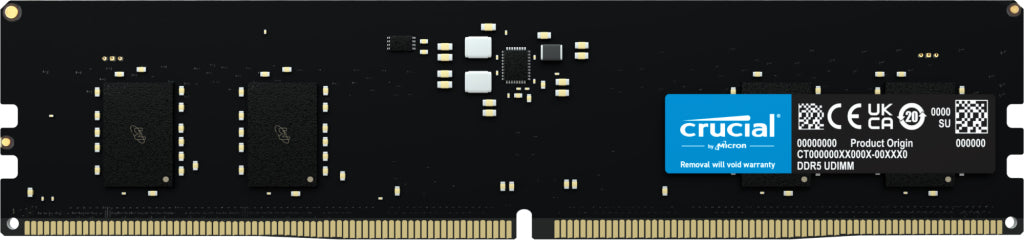 Crucial Ddr5 8gb 4800mhz Cl40 Ikke-ecc