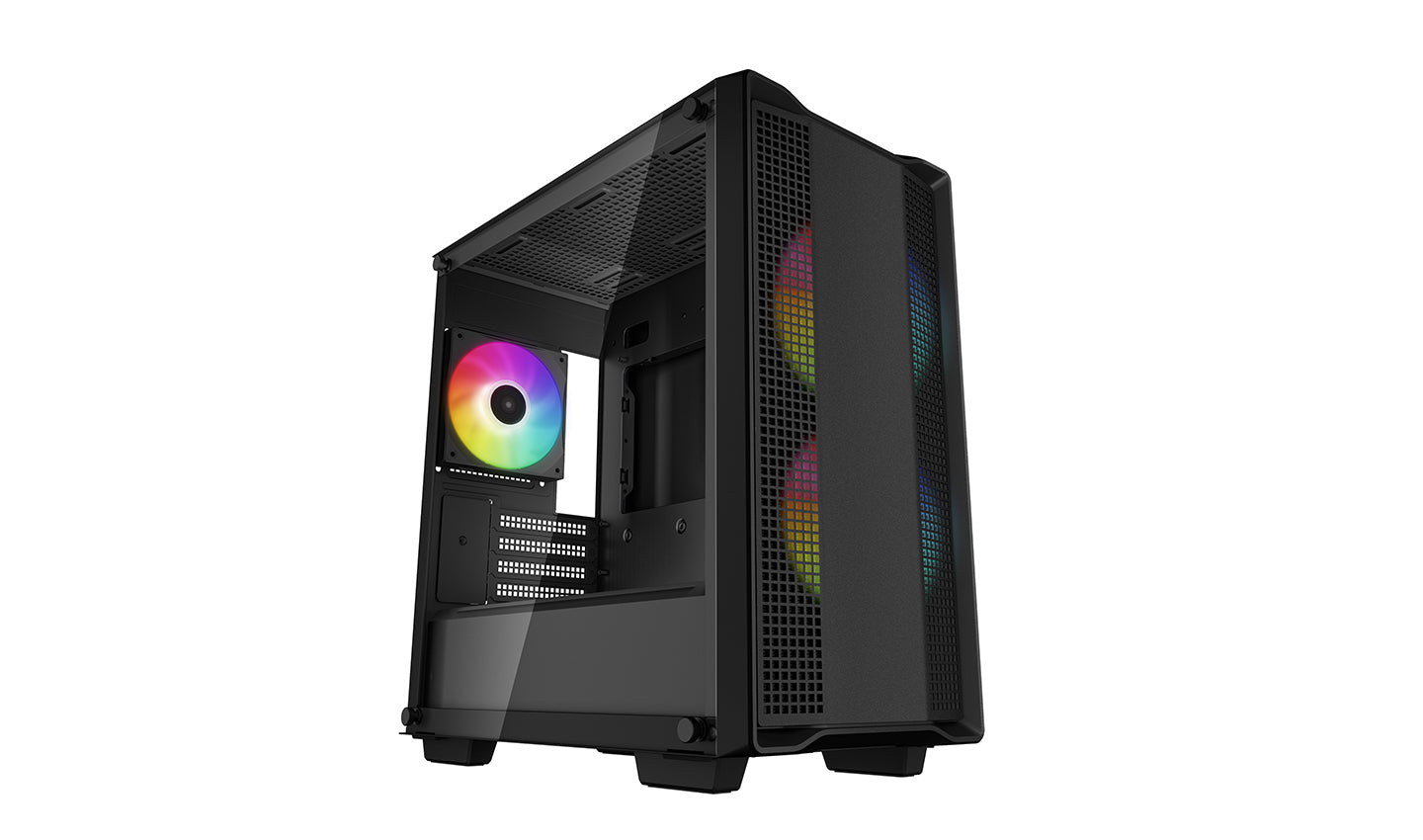 Deepcool Cc360 -rgb Micro-atx Case Black