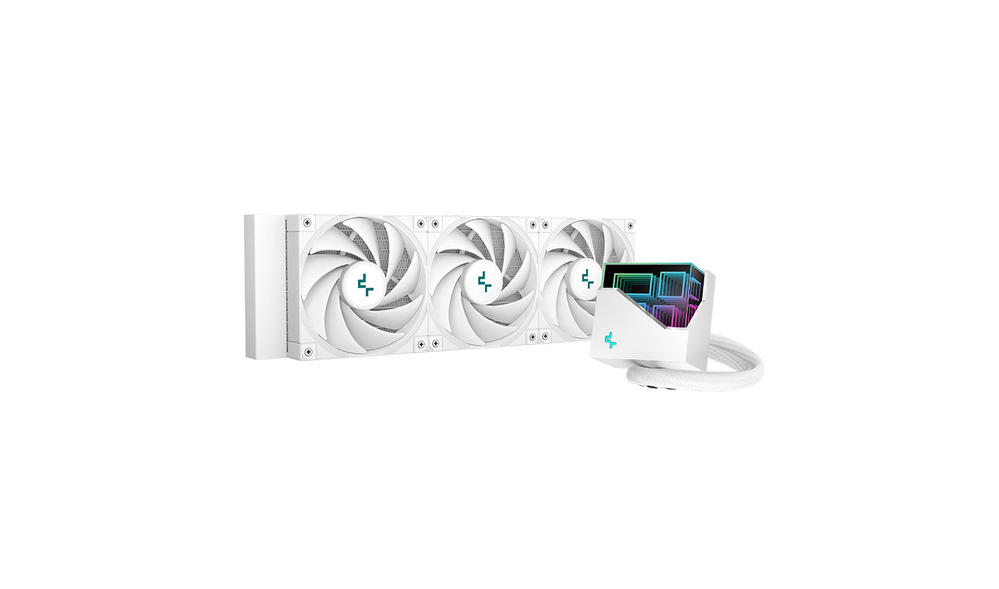 Deepcool Lt720 Processors Flydende Kølesystem -pack Hvid 120 Mm