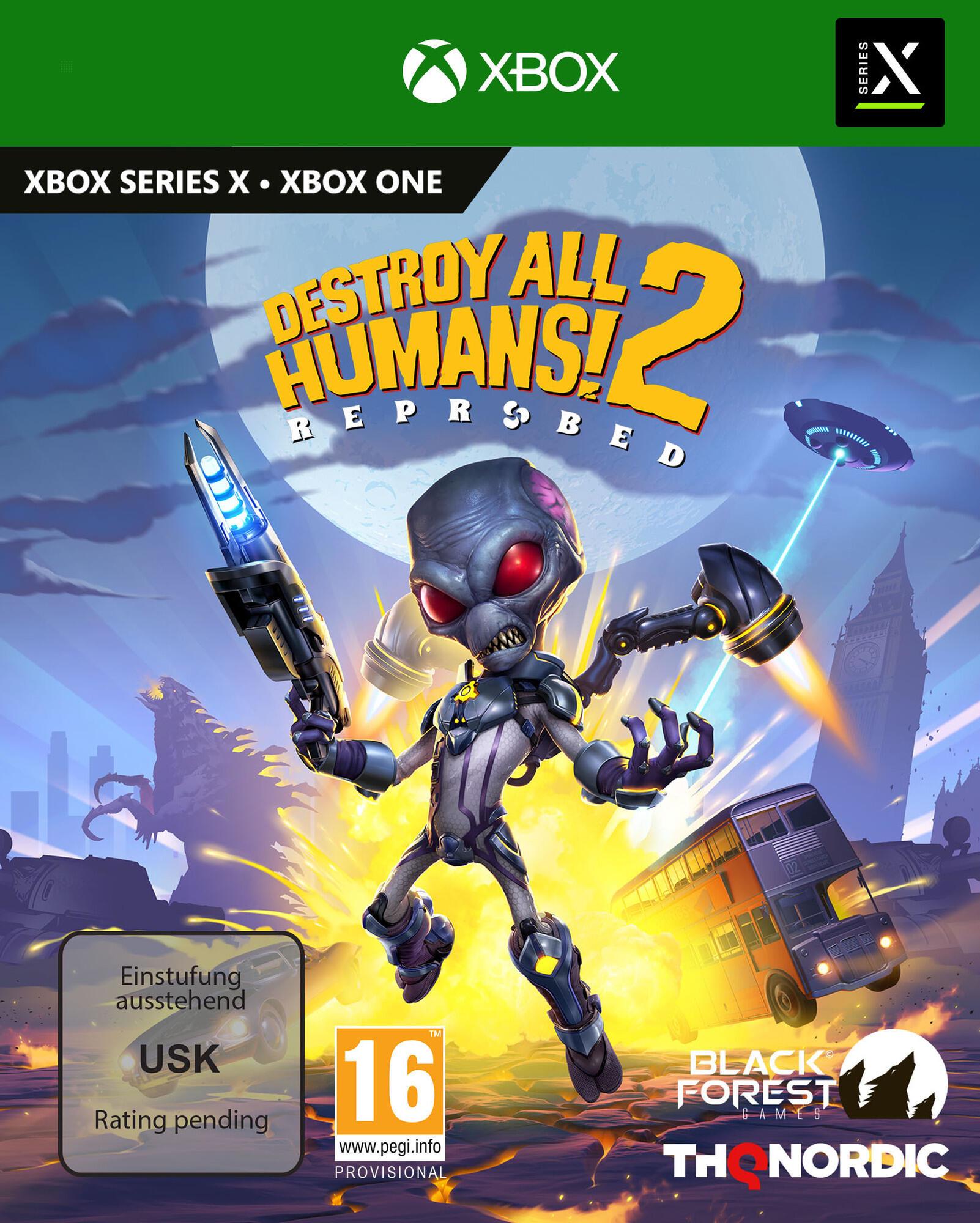 Destroy All Humans Reprobed Xbox Series