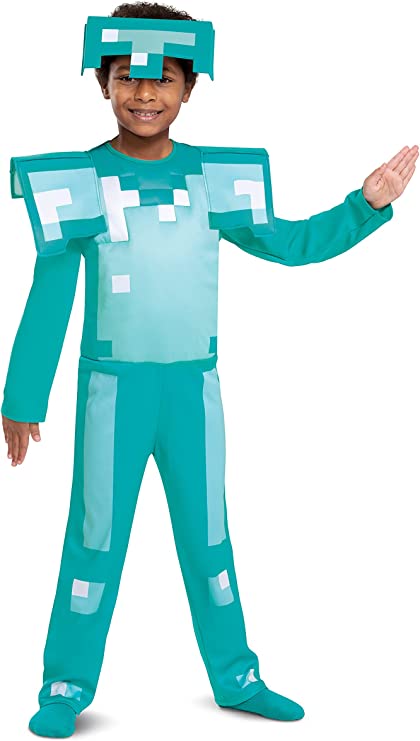 Disguise Minecraft Costume Diamond Armor 116 Cm Kostume Geekd Dk