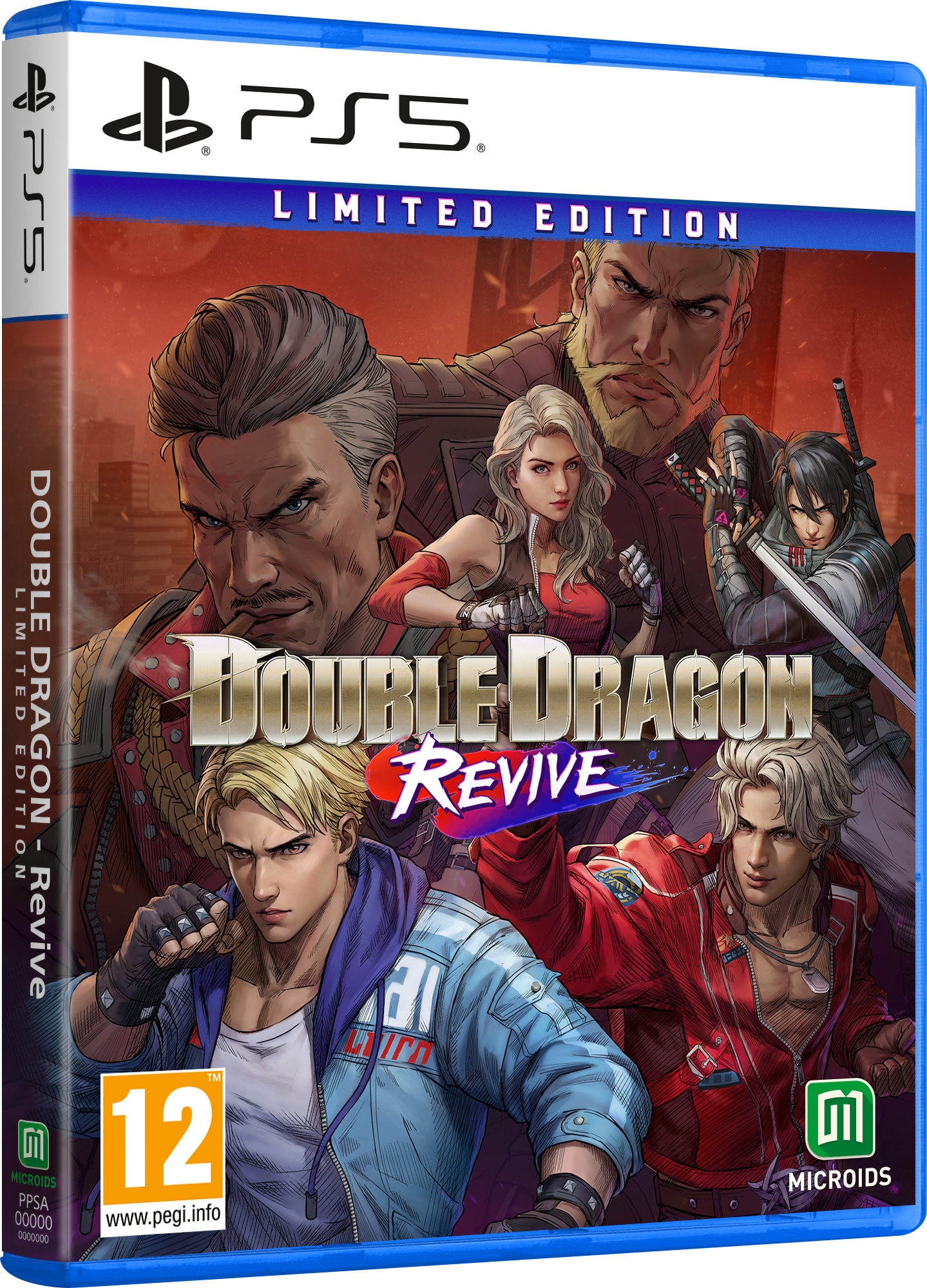 Double Dragon: Revive Day Edition Playstation Spil Geekd Dk