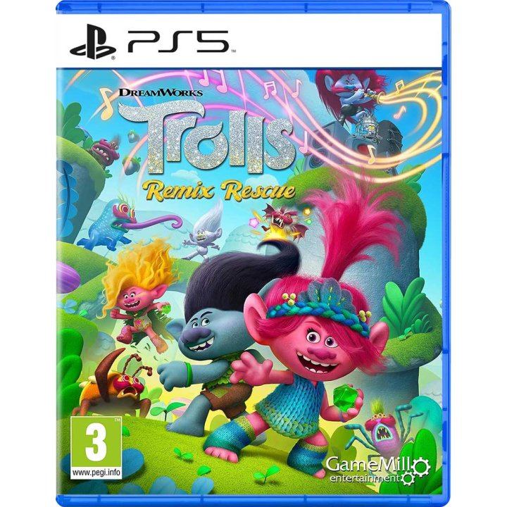 Dreamworks Trolls Remix Rescue Playstation