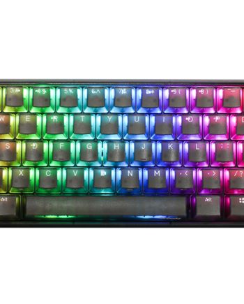 Ducky One   Aura Black Nordic Mini 60  Cherry Brown Rgb