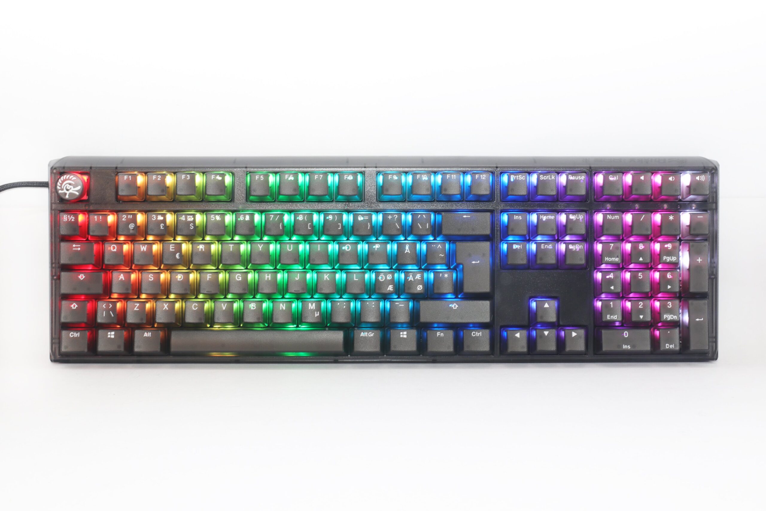 Ducky One Aura Black Nordic Tkl Cherry Brown Rgb