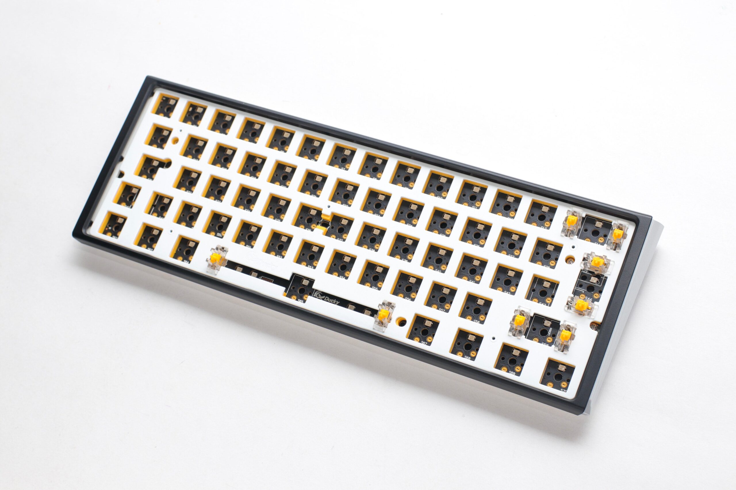 Ducky One Hot Swap Iso Barebone Black Mini 60 Rgb Without Switches Keycaps
