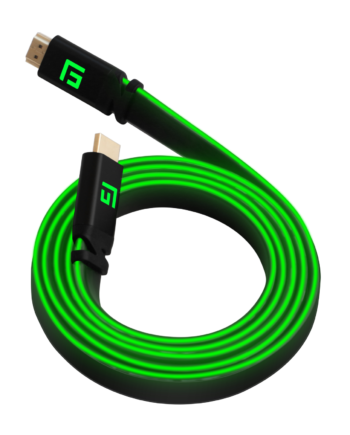 Floating Grip   5m High-speed Led Hdmi Cable V2   Green Videokabel Geekd Dk