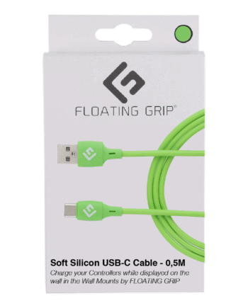Floating Grip   5m Silicone Usb-  Cable  Grøn  Kabler Geekd Dk