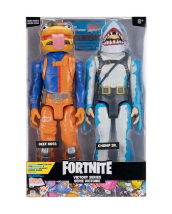 Fortnite Victory Duo Mode   Beef Boss   Chomp Sr  Figur Geekd Dk