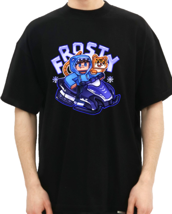 Frosty Snescooter Tee  -shirt Geekd Dk
