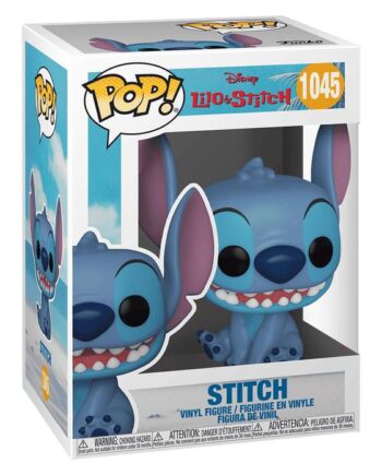 Funko Pop  Lilo   Stitch   Smiling Seated Stitch Figur Geekd Dk