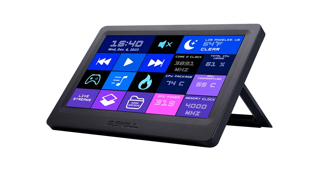 Skill Wigidash Sort Touch-skærm Streamdeck Geekd Dk