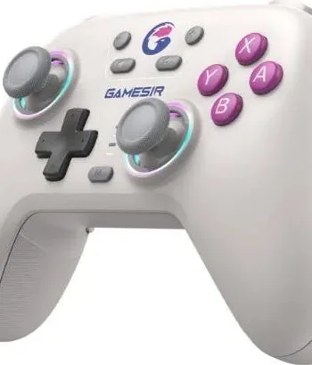 Gamesir T4n Multiplatform Gamepad Retro White  Hall-effect Sticks  Konsol Geekd Dk