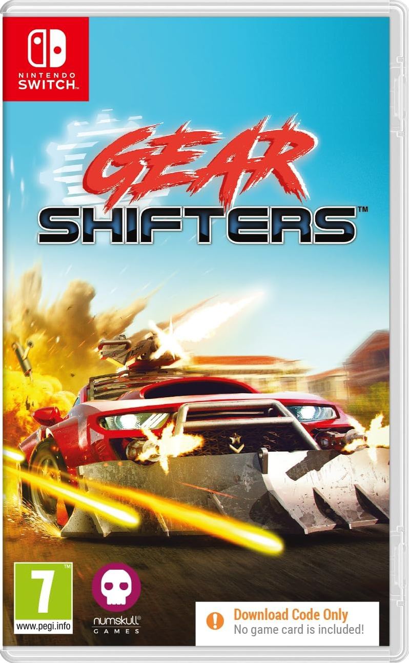 Gearshifters Code In Box Nintendo Switch
